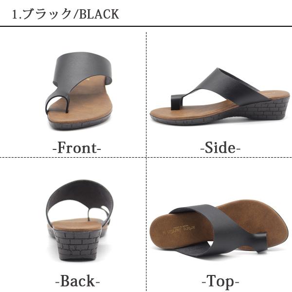 SLIPPER ダークブラウン サンダル 8 ARBRE サンダル レディース 靴 トング 黒 白 ブラック ホワイト