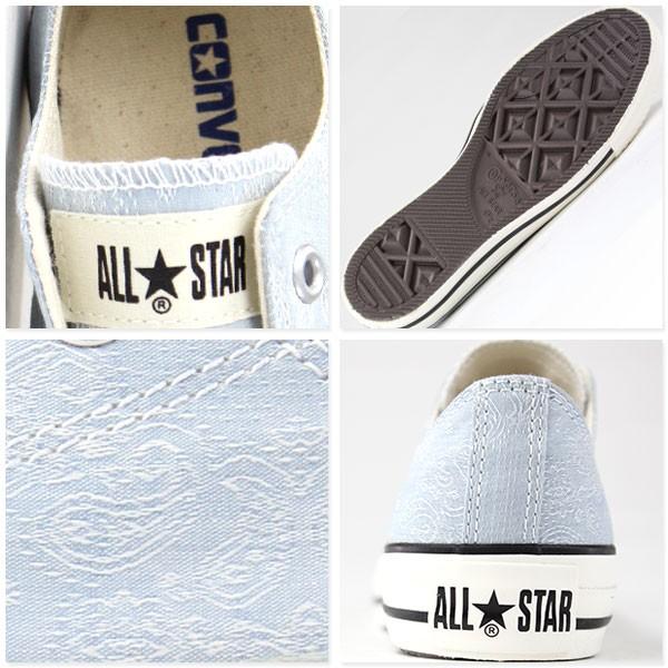 CONVERSE ALL STAR JAQUARD PAISLEY OX レディース ローカット スニーカー｜kutsu-nishimura｜03