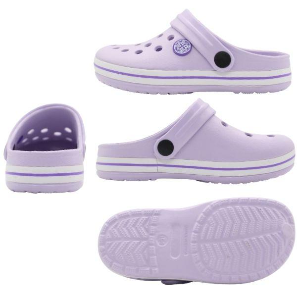 CHIKOKU 黒紫 クロッグサンダル*5 crocs（クロックス） crocs【メンズ