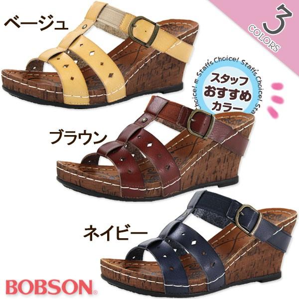 BOBSON サンダル ウェッジソール レディース 靴 BOL1129 tok