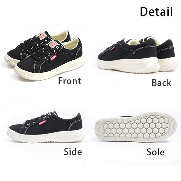 BRANCH（ブランチ） スニーカー レディース 靴 黒 ブラック グレー