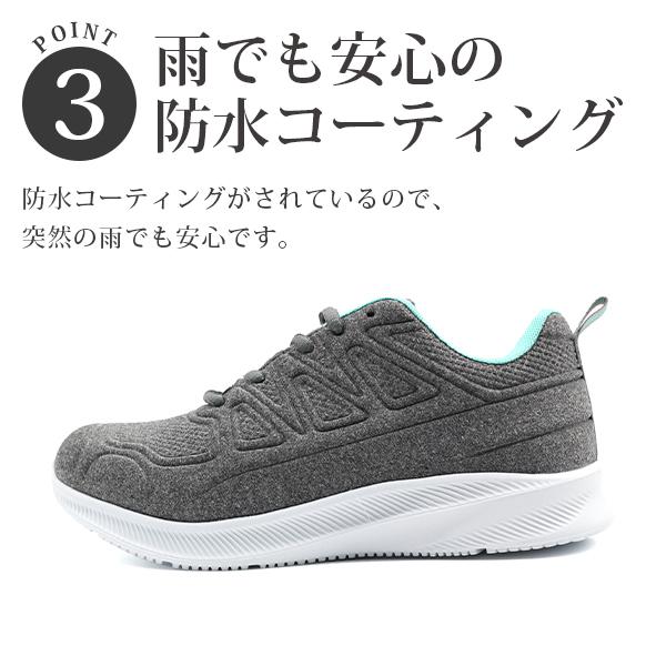 スニーカー レディース 靴 黒 ブラック 白 ホワイト 軽量 軽い 疲れ