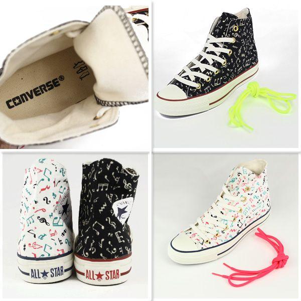 NUMBER(N)INE converse 音符柄 スニーカー y2k NUMBER(N)INE converse 音符柄 スニーカー y2k - メルカリ