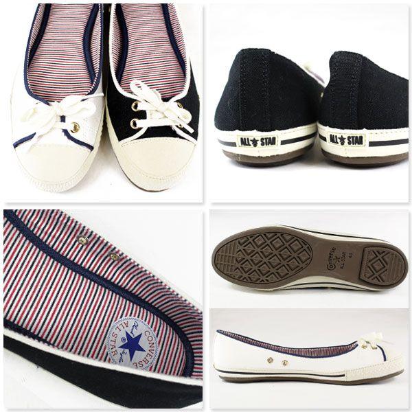 CONVERSE ALL STAR PUMPY SEA-COLOR II レディース パンプス コンバース オールスター パンピー シーカラー II マリン フラット スニーカー キャンバス | CONVERSE | 01