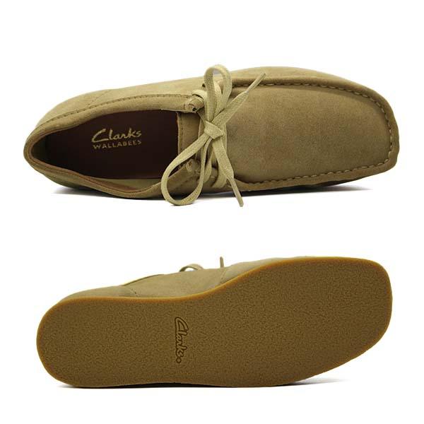 Clarks（クラークス） ワラビー モカシン スリッポン ブーツ