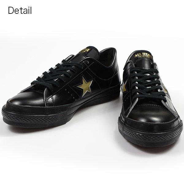 ONE STAR コンバース ワンスター J スニーカー メンズ 靴 黒 金