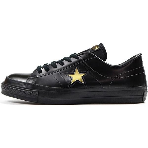 ONE STAR コンバース ワンスター J スニーカー メンズ 靴 黒 金