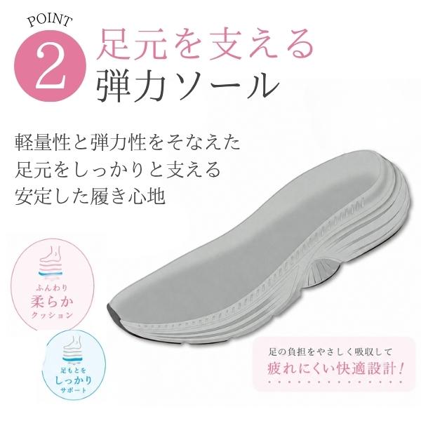 DUNLOP（ダンロップ） スニーカー レディース ウォーキングシューズ