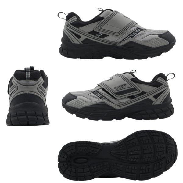 DUNLOP REFINED ダンロップ スニーカー メンズ 靴 黒 ブラック 白