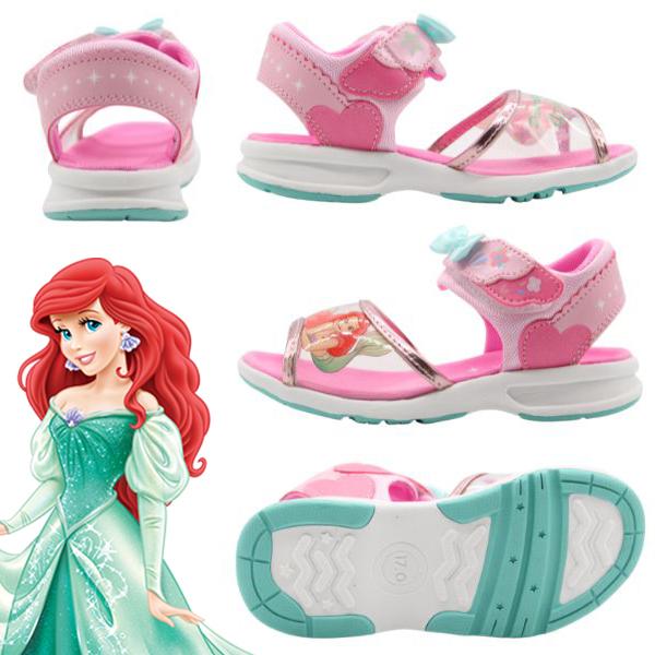 ディズニー サンダル キッズ ジュニア 子供 女の子 靴 ピンク パープル