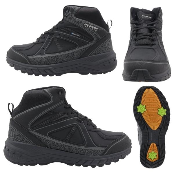 DUNLOP（ダンロップ） スニーカー メンズ 靴 黒 ブラック カーキ 白