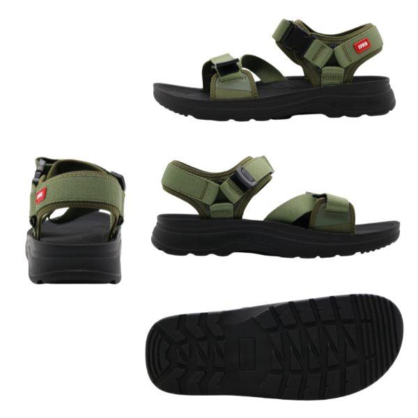 EDWIN（エドウィン） サンダル メンズ 靴 スポーツサンダル 黒