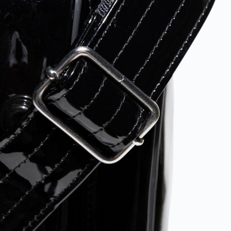 アディダス adidas エナメルショルダーバッグ エナメルバッグ L ETX13