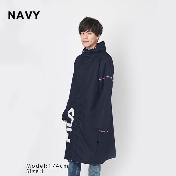 FILA（フィラ） レインコート 自転車 レディース メンズ 撥水 雨