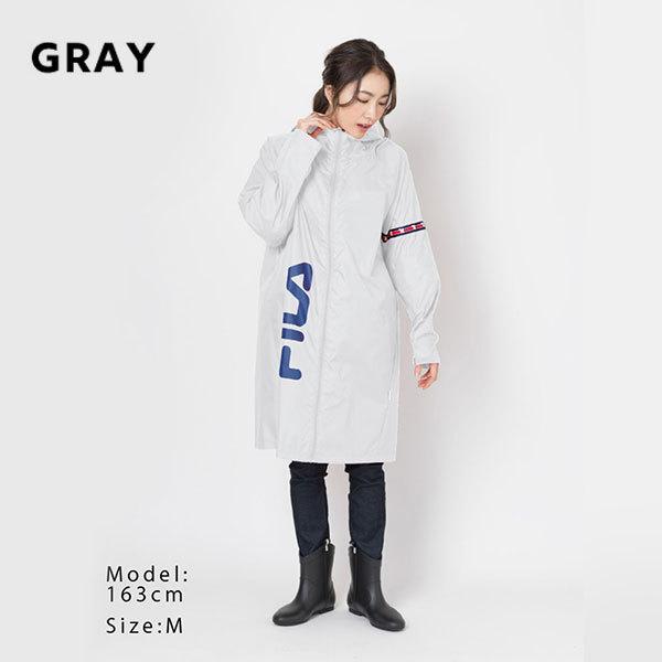 FILA（フィラ） レインコート 自転車 レディース メンズ 撥水 雨