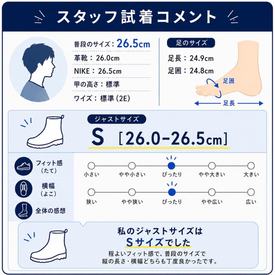 Wood way（ウッドウェイ） レインブーツ メンズ 長靴 男性 ブーツ