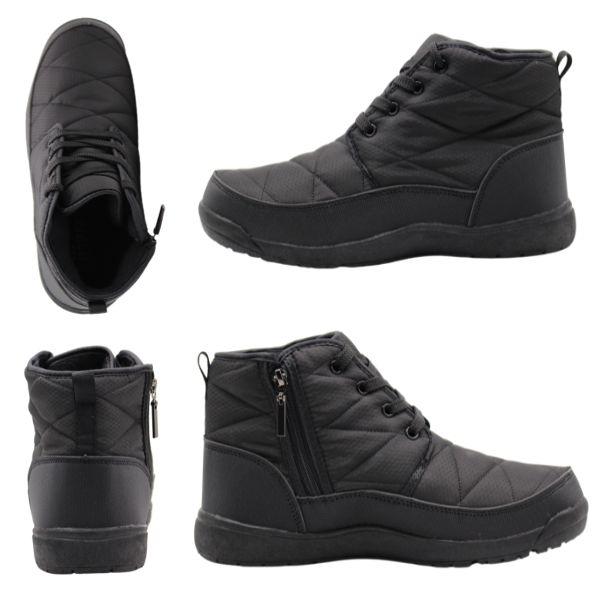 ブーツ メンズ 靴 黒 ブラック スニーカー レインブーツ スノーブーツ