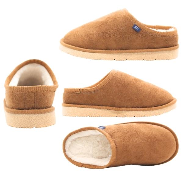 GAP（ギャップ） レディース ムートン ショート 靴 フワフワ ブラック