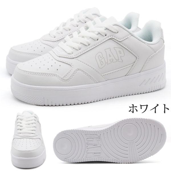 Kappa Seamless ホワイトシューズ GAP ギャップ スニーカー レディース 靴 白 ホワイト 軽量 軽い