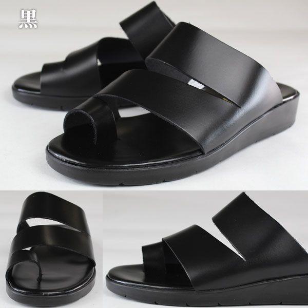 SYUMAN. レザーミュール　サイズ28 1963-d5.jpg