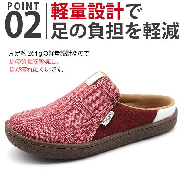 Healthknit PRODUCT サンダル メンズ 靴 サボ ネイビー ベージュ