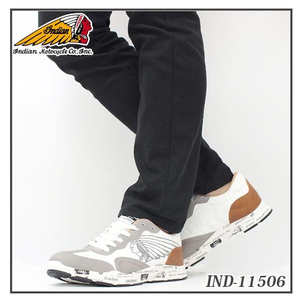 スニーカー メンズ 靴 男性 ローカット 幅広設計 ワイズ 3E 相当 軽量設計 軽い インディアン INDIAN 11506｜kutsu-nishimura｜12