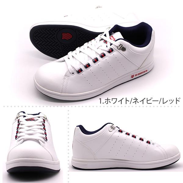 K-SWISS（ケースイス） スニーカー メンズ 靴 白 ホワイト 人気