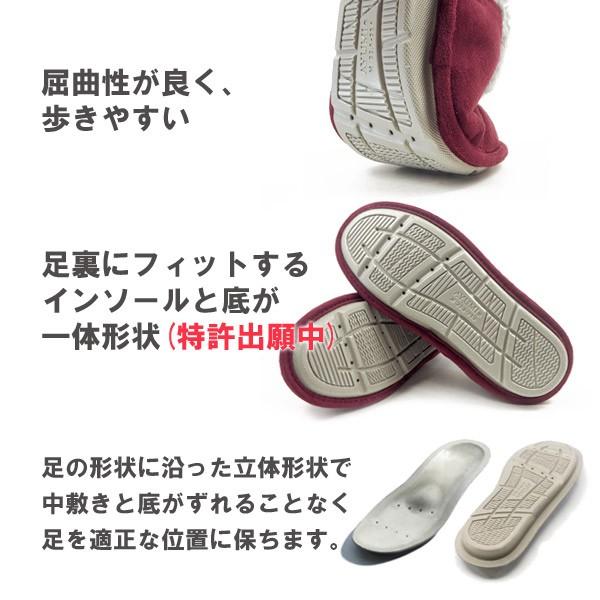 あゆみ スリッパ SUTTO warm -スットウォーム 2247 レディース