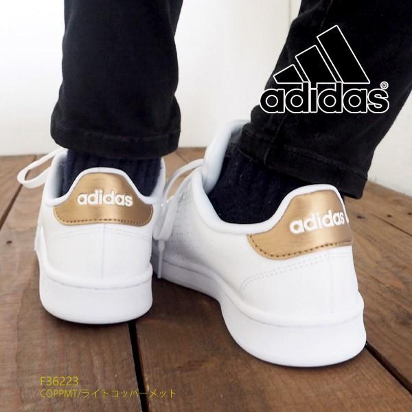 adidas（アディダス） スニーカー ADVANCOURT LEA W アドバンコート
