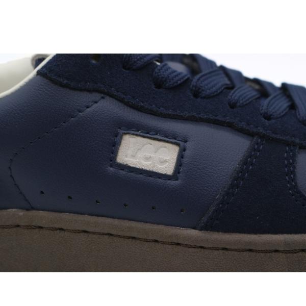 Lee（リー） スニーカー レディース 靴 ネイビー グレー ホワイト