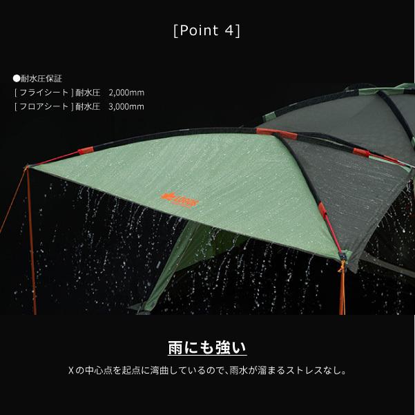 LOGOS ロゴス 2ルームテント 3点セット テントチャレンジセット