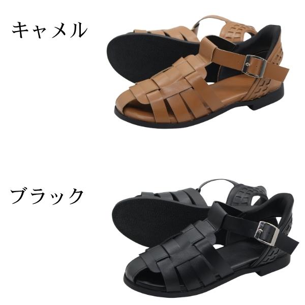 未使用 ARTS&SCIENCE レザー グルカサンダル キャメル ブラウン レディース 靴 サンダル レザー グルカサンダル 黒 ブラック茶色