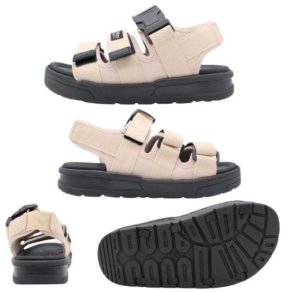 サンダル レディース 靴 スポーツサンダル 黒 白 ブラック ホワイト