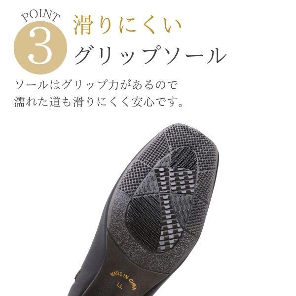 ブーツ レディース 靴 黒 ブラック おしゃれ 撥水 痛くない 歩きやすい 水 通勤 普段履き 秋 冬 5.5cm ヒール ミカエララスバダ Michaela La Spada 6090 | ブランド登録なし | 05