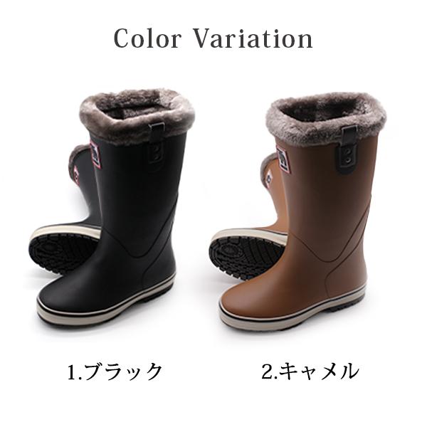 moz（モズ） レインブーツ レディース 長靴 雨靴 防水 雨 雪 防滑 防寒