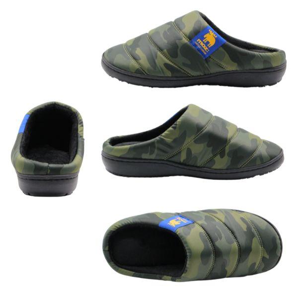 moz（モズ） サンダル メンズ 靴 クロッグ サボ 黒 ブラック