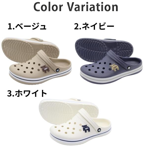 moz（モズ） サンダル レディース メンズ 靴 フリーサイズ ブラック 黒