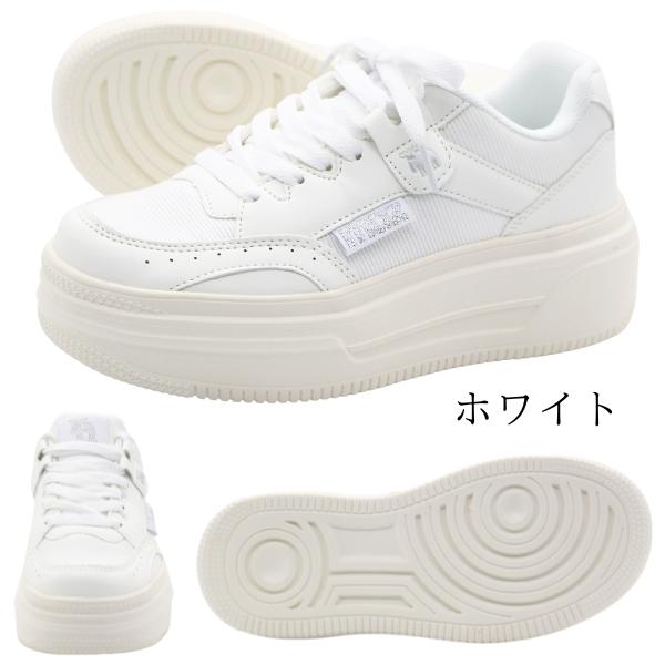 moz（モズ） スニーカー レディース 靴 黒 ブラック 白 ホワイト