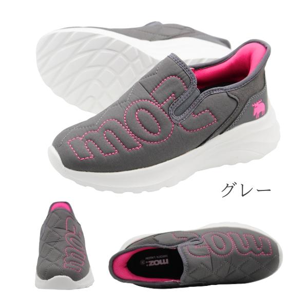 moz（モズ） スリッポン レディース スニーカー 靴 ハンズフリー 履き