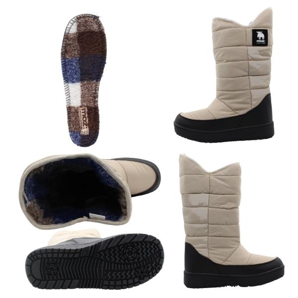 moz（モズ） ブーツ レディース 靴 長靴 スノーブーツ ダウンブーツ
