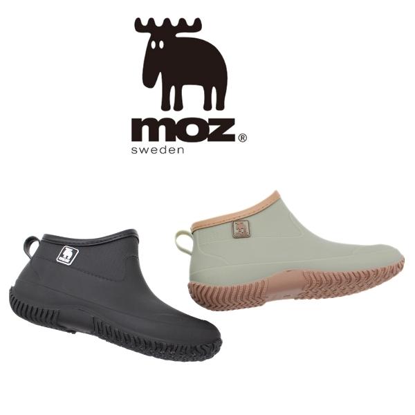 moz（モズ） レインブーツ レディース 靴 長靴 黒 ブラック カーキ