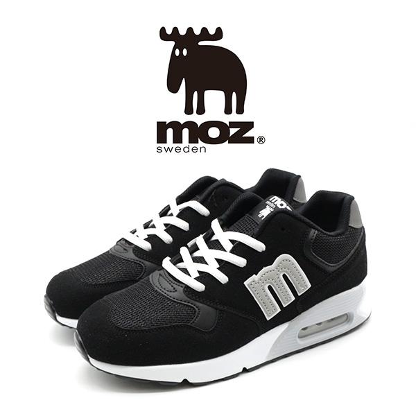 靴 mo moz（モズ） スニーカー レディース 靴 黒 ブラック グレー ベージュ