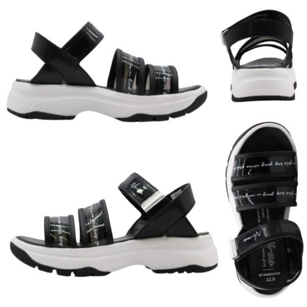 新品★アナスイミニ★スポーツサンダル★ブラック★ネコ22センチ 新品☆アナスイミニ☆スポーツサンダル☆ブラック☆ネコ22センチ