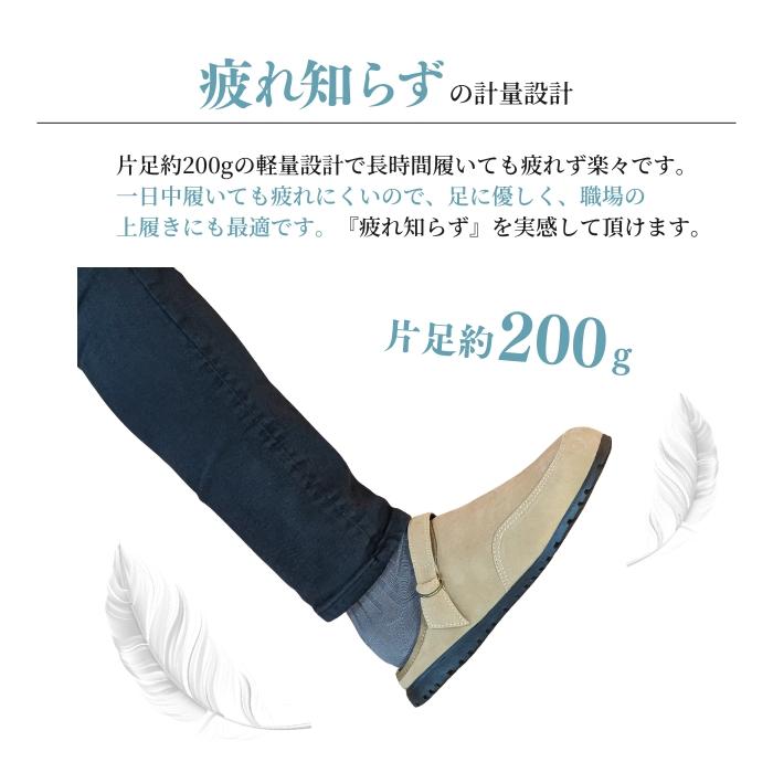 PENNY LANE（ペニーレイン） サンダル メンズ 靴 軽量 幅広 ベルト 黒