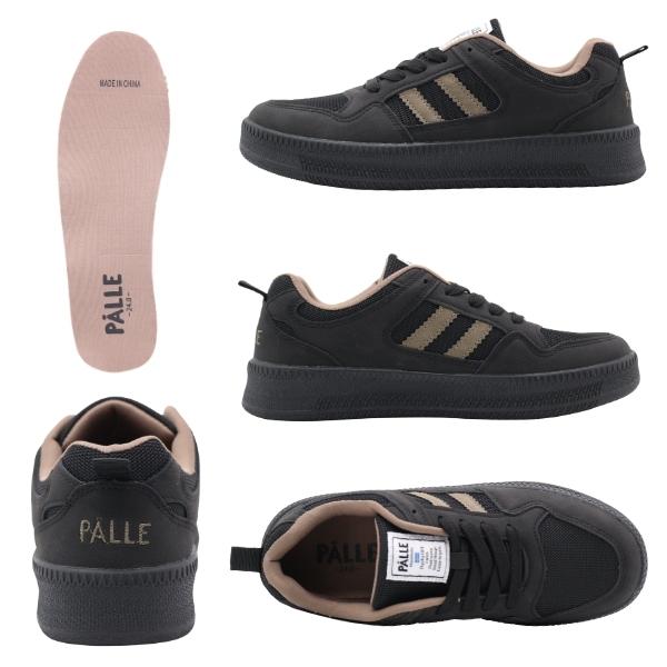 ポレ スニーカー レディース 靴 黒 ブラック ベージュ ネイビー