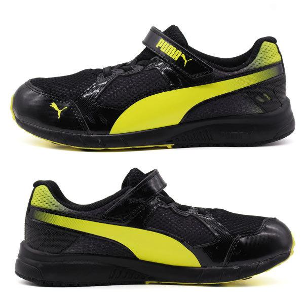 PUMA プーマ スニーカー キッズ ジュニア 子供 靴 ローカット 黒
