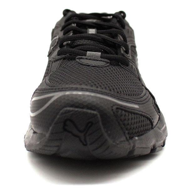 PUMA プーマ スニーカー メンズ 靴 黒 ブラック 軽量 軽い