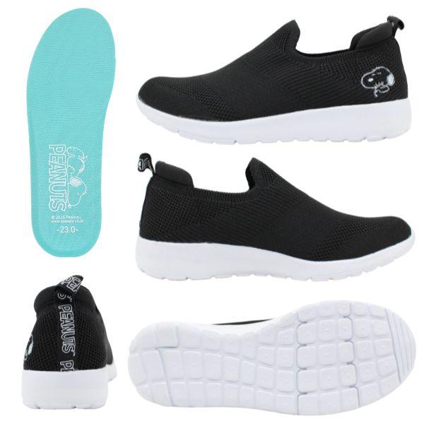 PEANUTS スリッポン レディース スヌーピー スニーカー 靴