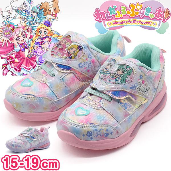 すぐ届く わんだふるぷりきゅあ！ スニーカー キッズ 子供 靴