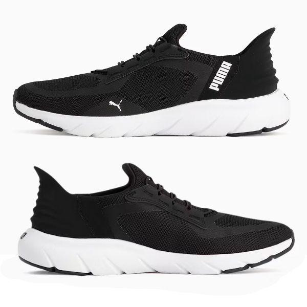 PUMA（プーマ） スリッポン メンズ スニーカー 黒 ブラック ハンズ
